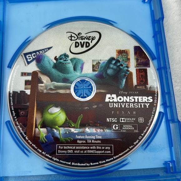 Monsters, University, Disney, Pixar, Blu-ray plus DVD 2013 - Picture 6 of 6